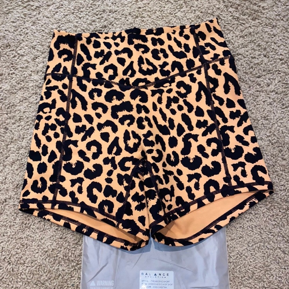 Balance Athletica leopard shorts